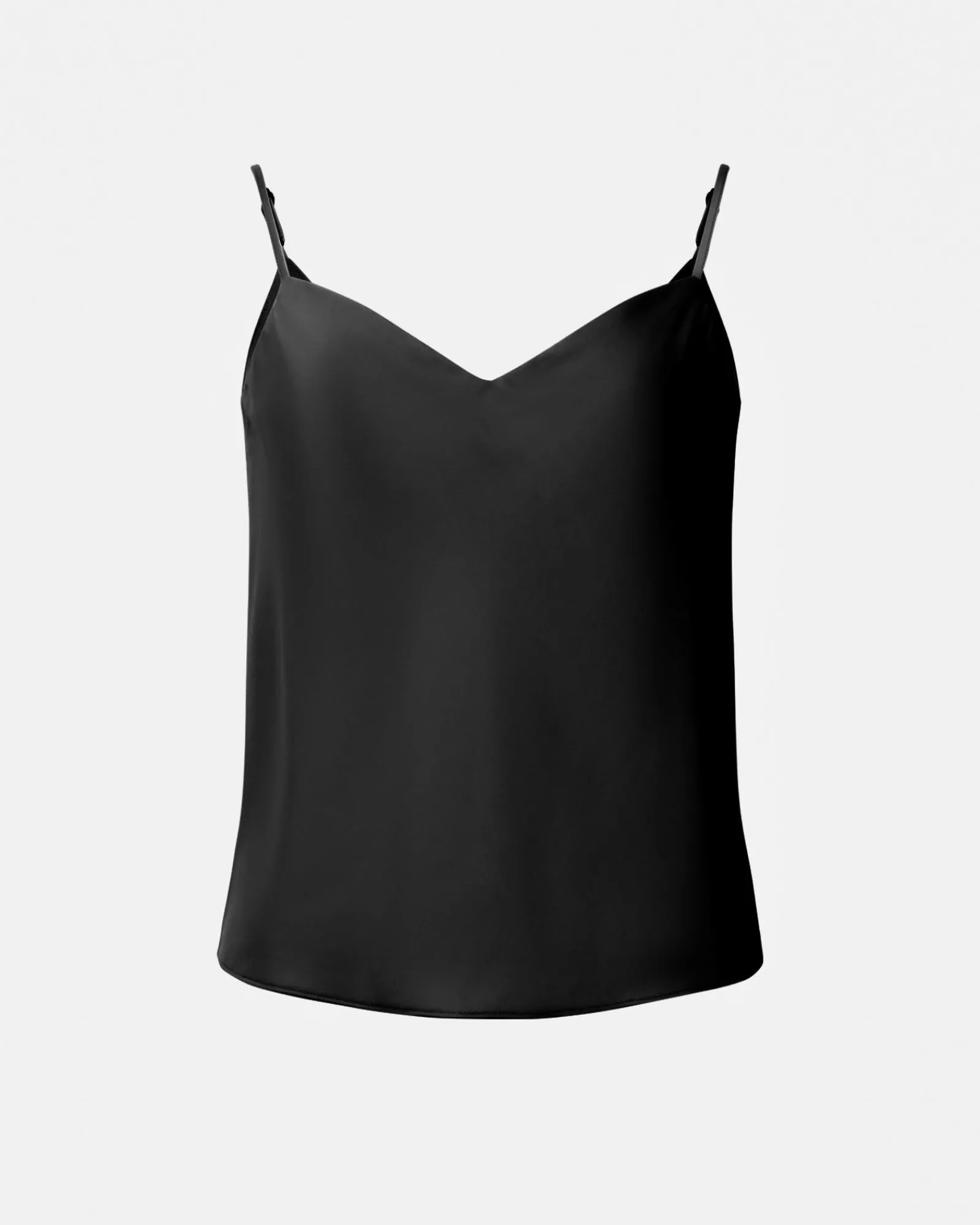 Forcast Joy Satin V-neck Cami* T-Shirts & Tops|Basic Tops