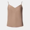 Forcast Joy Satin V-neck Cami* T-Shirts & Tops|Basic Tops