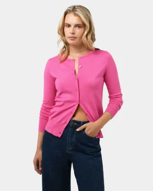 Forcast Joyce Knit Cardigan* T-Shirts & Tops|Long Sleeve Tops