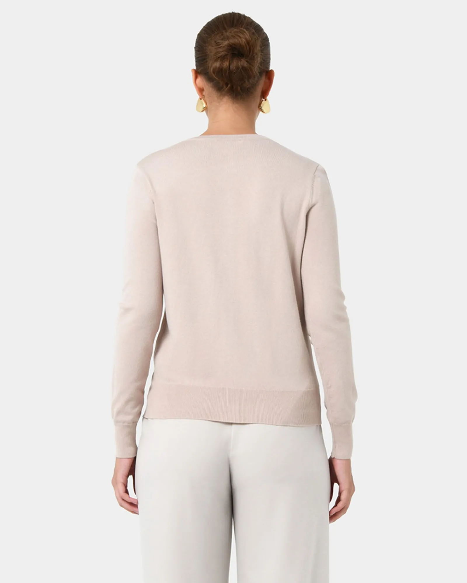 Forcast Joyce Knit Cardigan* Long Sleeve Tops|Work Tops