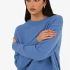 Forcast Joyli Round Neck Knit* Long Sleeve Tops|Work Tops