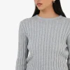 Forcast Juanita Cotton Cable Knit* T-Shirts & Tops|Work Tops
