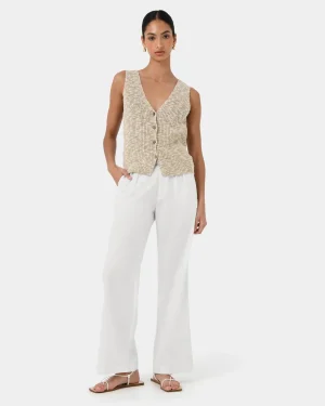 Forcast Judith Knit Vest* T-Shirts & Tops|Work Tops