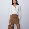 Forcast Julie Faux Suede Mini Skirt* Mini Skirts|Work Skirts