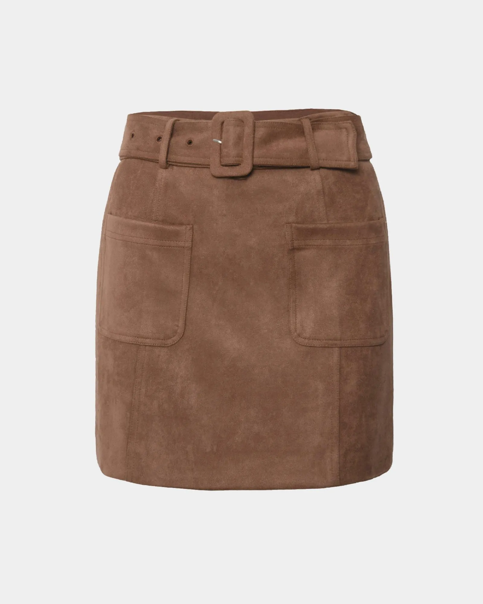 Forcast Julie Faux Suede Mini Skirt* Mini Skirts|Work Skirts