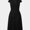 Forcast Juno Panel Ponte Dress* Midi Dresses|Midi Dresses