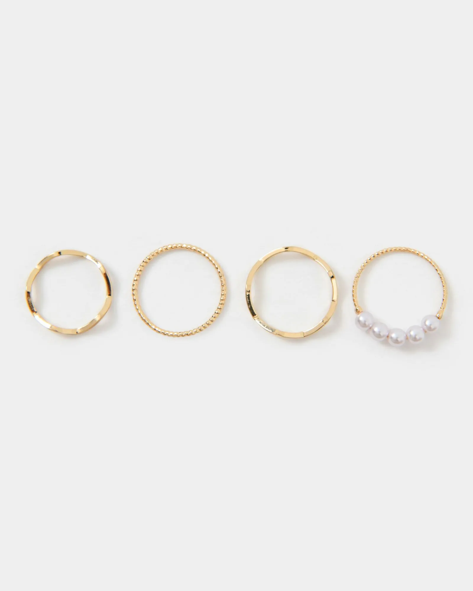 Forcast Kailyn 4pc Rings Set* Rings