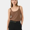 Forcast Kalena Satin Cami Top* T-Shirts & Tops|Work Tops