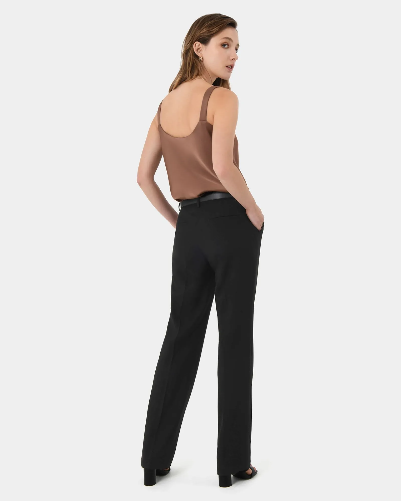 Forcast Kalena Satin Cami Top* T-Shirts & Tops|Work Tops