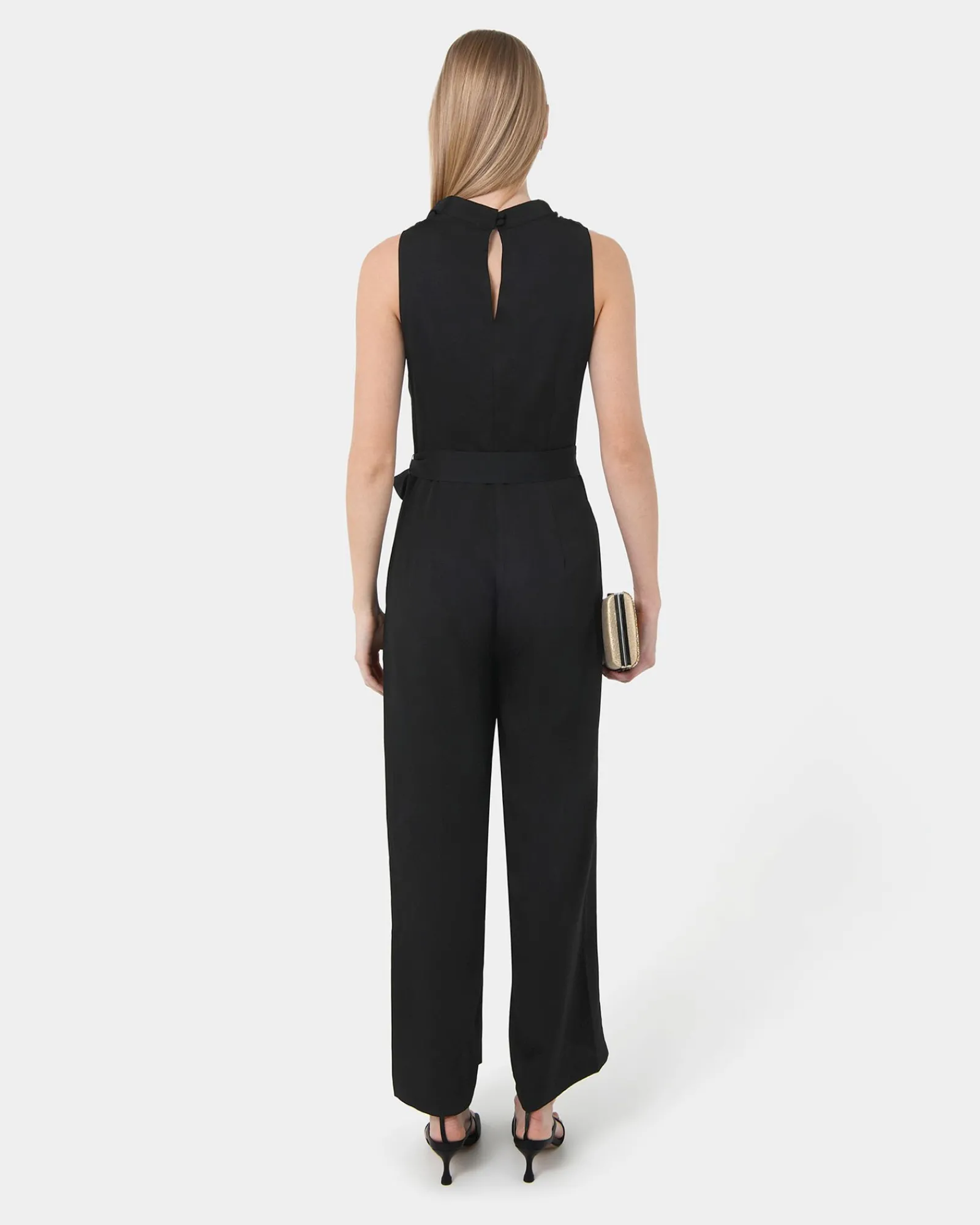 Forcast Kalista Cowl Neck Jumpsuit* Jumpsuits
