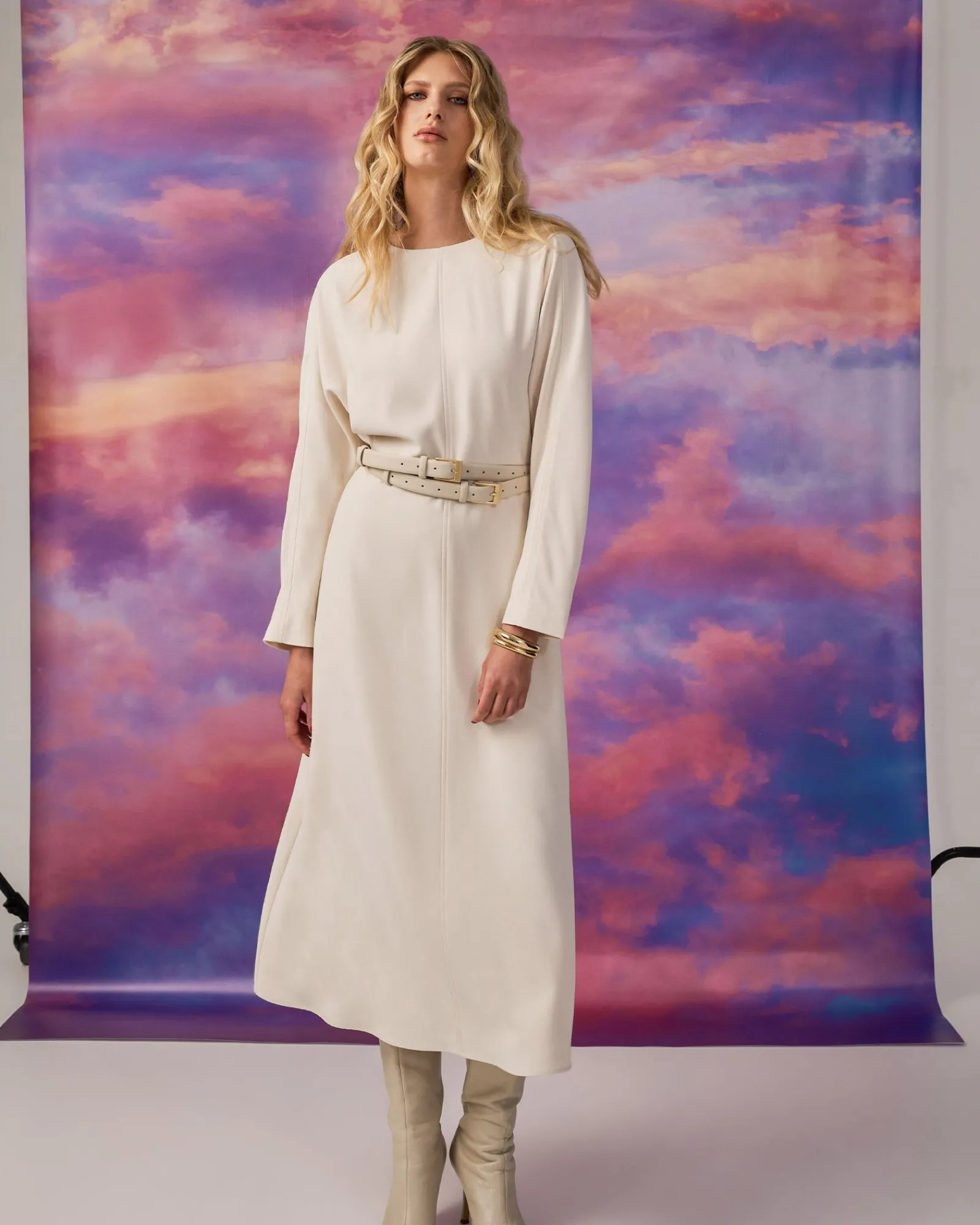 Forcast Karina Dolman Midi Dress* Midi Dresses|Midi Dresses