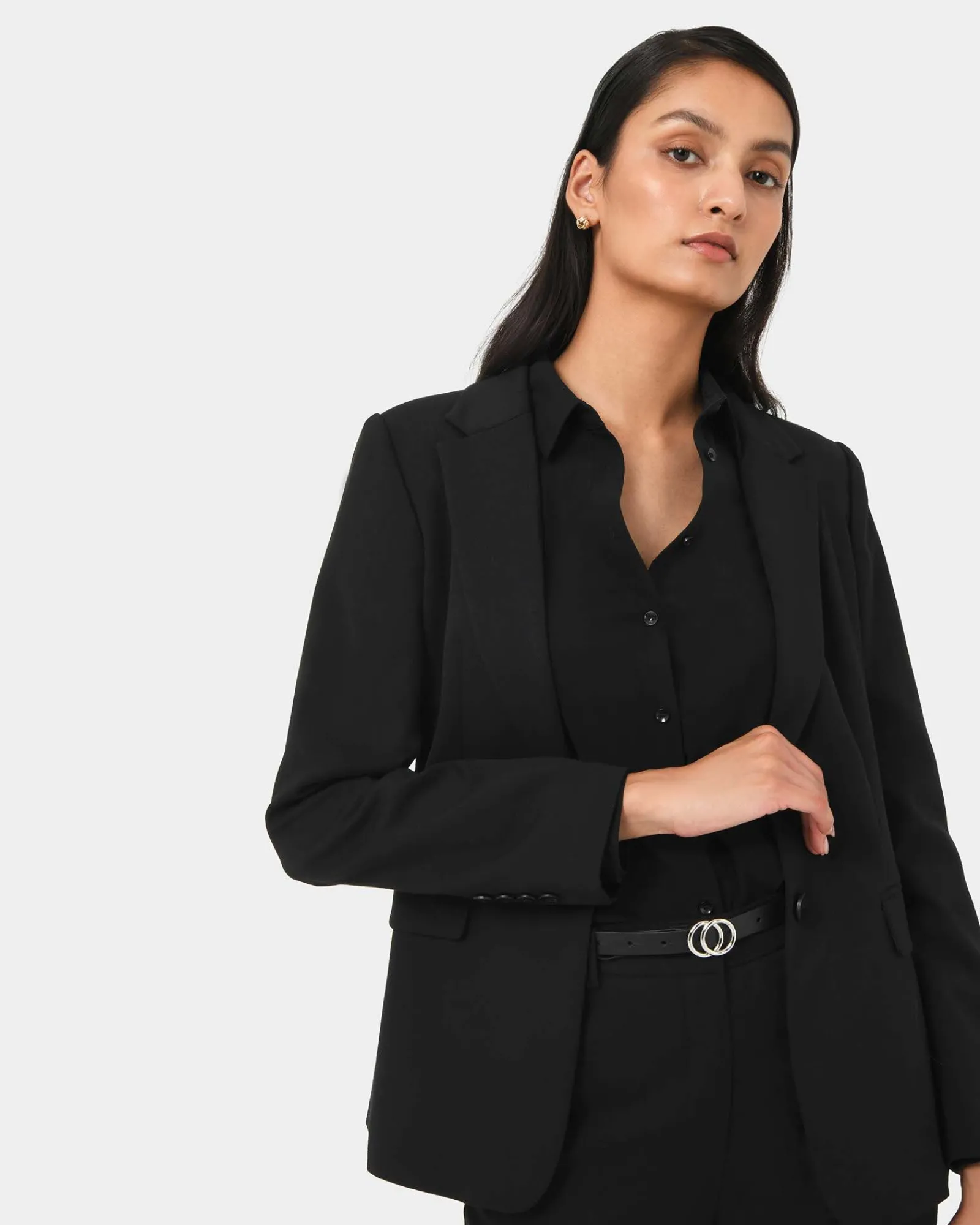 Forcast Karlie Single Breasted Blazer* Jackets & Blazers|Matching Sets