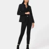 Forcast Karlie Slim Fit Trousers* High-Waisted Pants|Slim Leg Pants