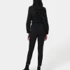 Forcast Karlie Slim Fit Trousers* High-Waisted Pants|Slim Leg Pants