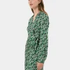 Forcast Keira Printed Mini Wrap Dress* Mini Dresses|Mini Dresses