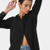 Forcast Kevin Relax Fit Crepe Shirt* Long Sleeve Tops|Shirts & Blouses