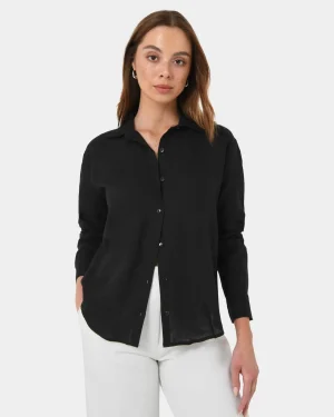 Forcast Khalo Linen Buttoned Shirt* Long Sleeve Tops|Shirts & Blouses