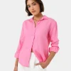 Forcast Khalo Linen Buttoned Shirt* Long Sleeve Tops|Shirts & Blouses