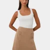 Forcast Kiya Panel Skirt* Mini Skirts|Work Skirts