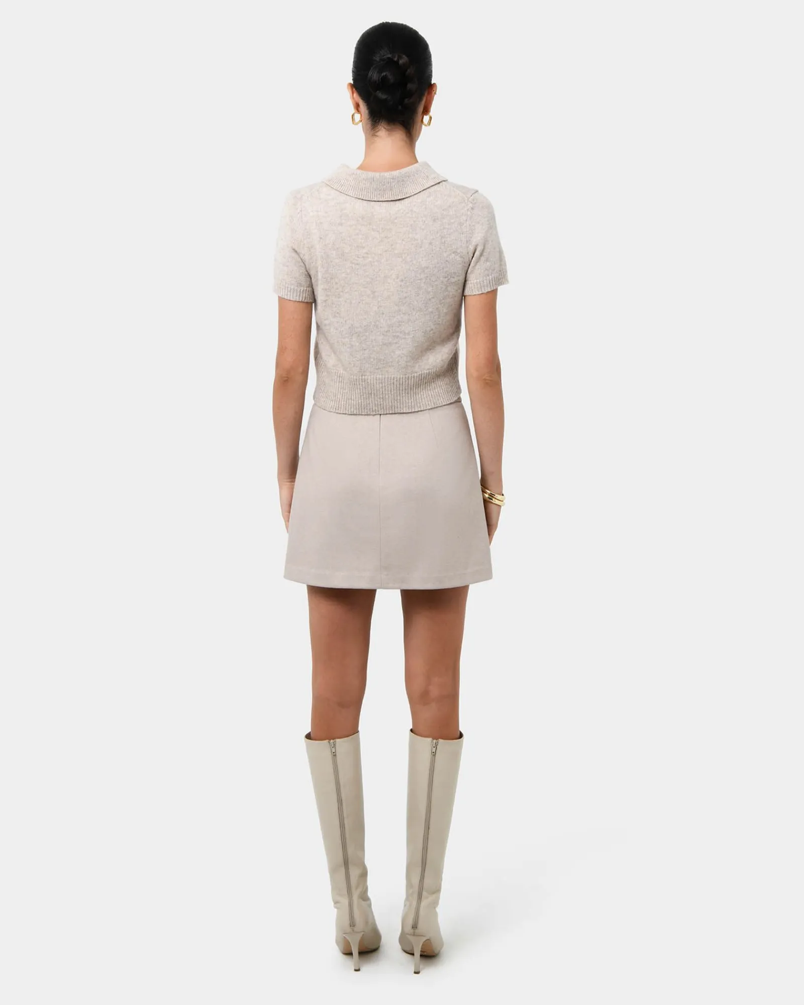 Forcast Lara A-line Mini Skirt* Mini Skirts