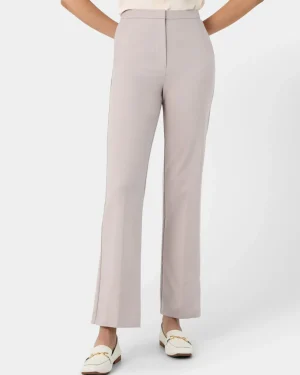 Forcast Lauren Straight Pants* High-Waisted Pants|Straight Leg Pants