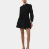 Forcast Lea Cotton Tie Dress* Conscious|Mini Dresses