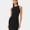 Forcast Leah Side Ruched Midi Dress* Midi Dresses|Midi Dresses