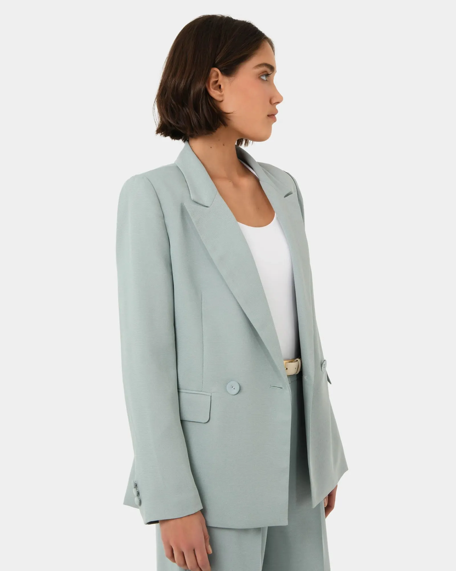 Forcast Lexee Double Breasted Blazer* Jackets & Blazers|Matching Sets