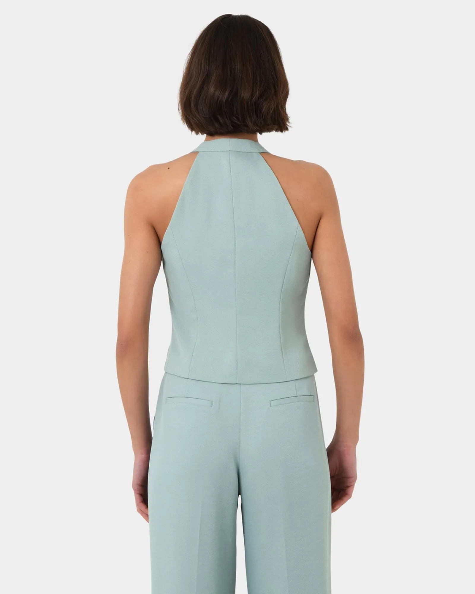 Forcast Lexee Tailored Vest* T-Shirts & Tops|Work Tops