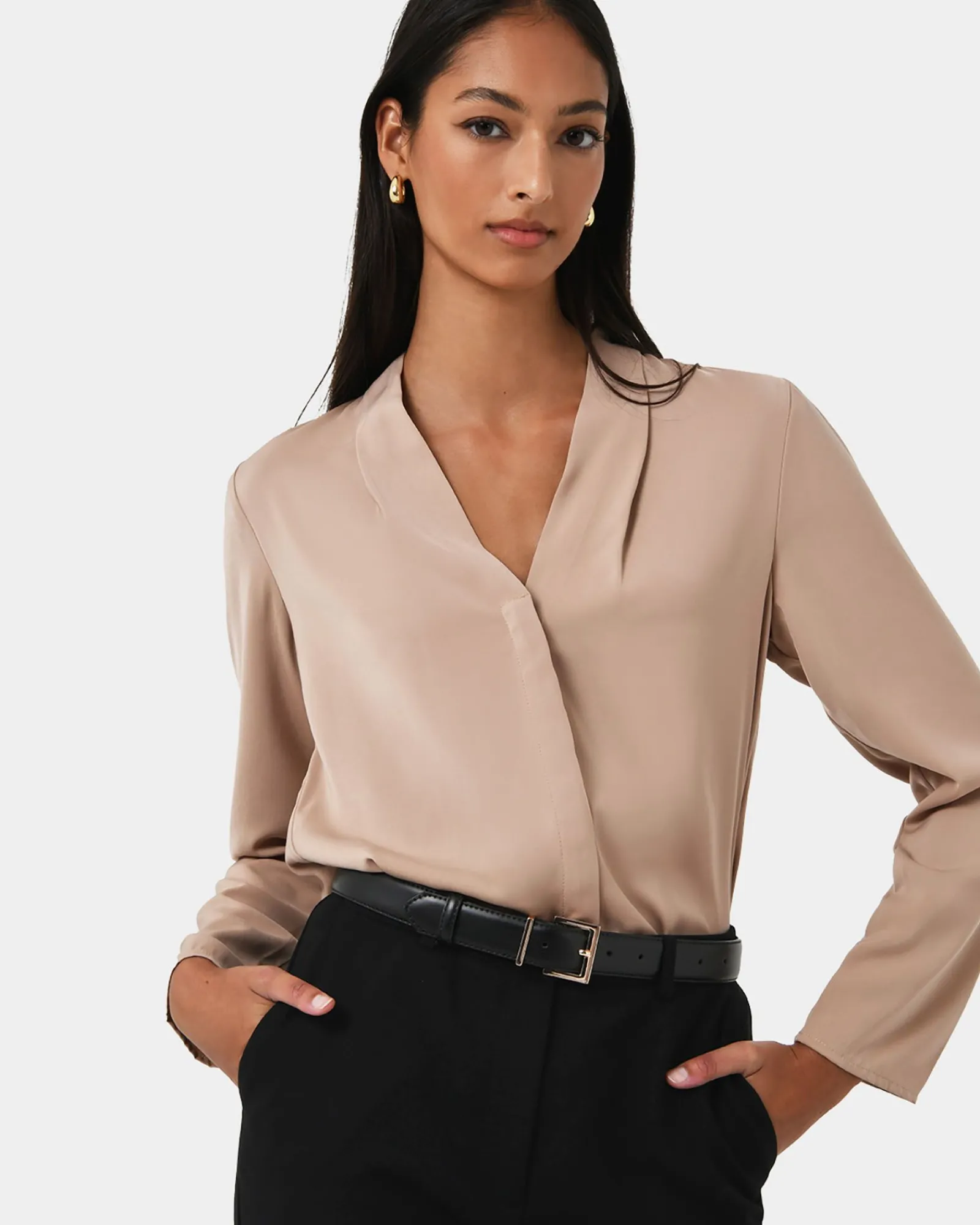 Forcast Lilian 2 Long Sleeve Blouse* Long Sleeve Tops|Shirts & Blouses