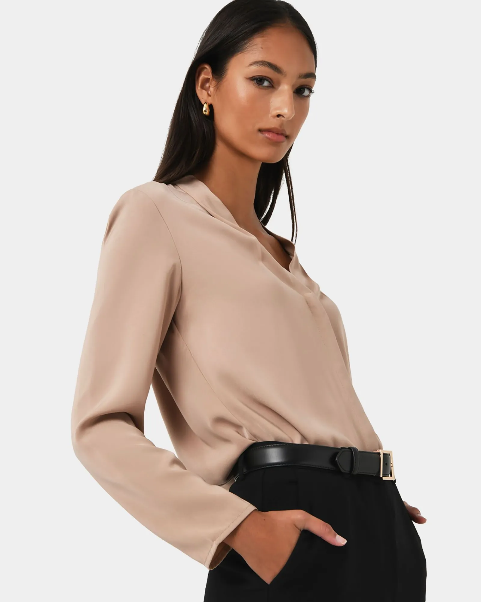Forcast Lilian 2 Long Sleeve Blouse* Long Sleeve Tops|Shirts & Blouses