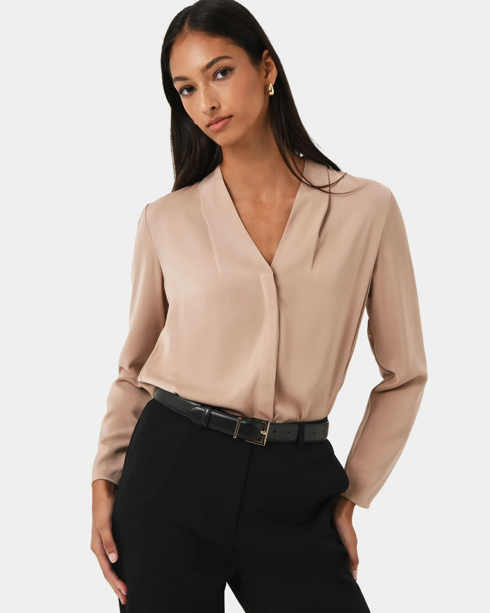 Forcast Lilian 2 Long Sleeve Blouse* Long Sleeve Tops|Shirts & Blouses