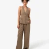 Forcast Lola Lurex Blend Wide Leg Pant* High-Waisted Pants|Wide-Leg Pants