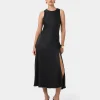 Forcast Louisa Satin Bias Dress* Maxi Dresses|Maxi Dresses