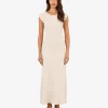 Forcast Lourdes Ribbed Knit Dress* Maxi Dresses|Maxi Dresses