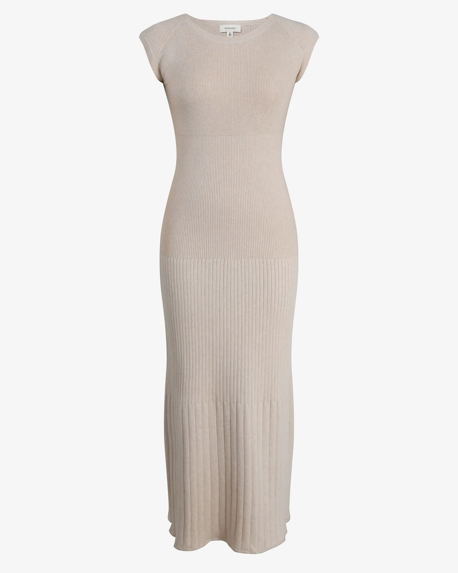 Forcast Lourdes Ribbed Knit Dress* Maxi Dresses|Maxi Dresses