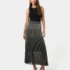 Forcast Lucy Pleat Knit Midi Skirt* Midi & Maxi Skirts|Work Skirts