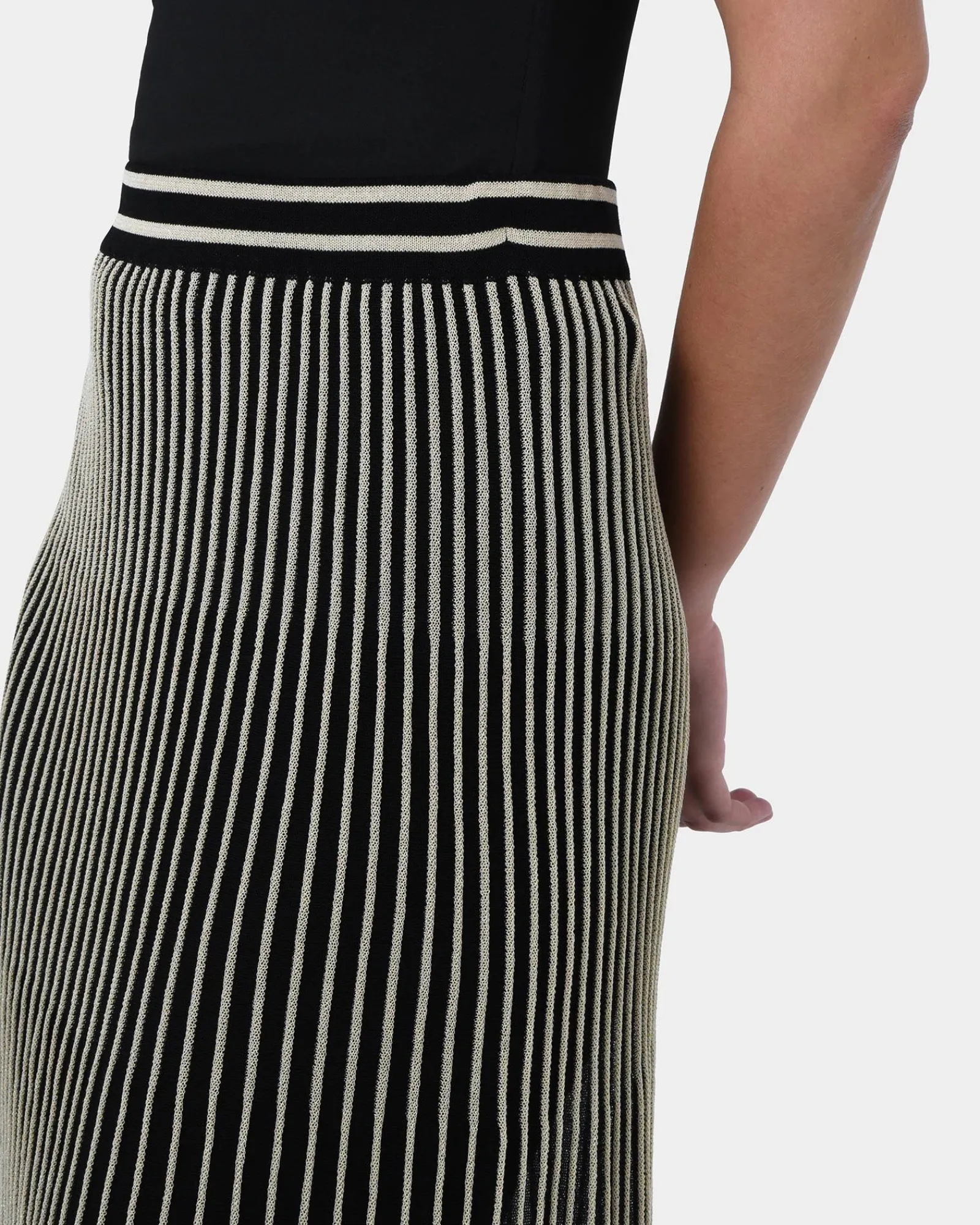 Forcast Lucy Pleat Knit Midi Skirt* Midi & Maxi Skirts|Work Skirts