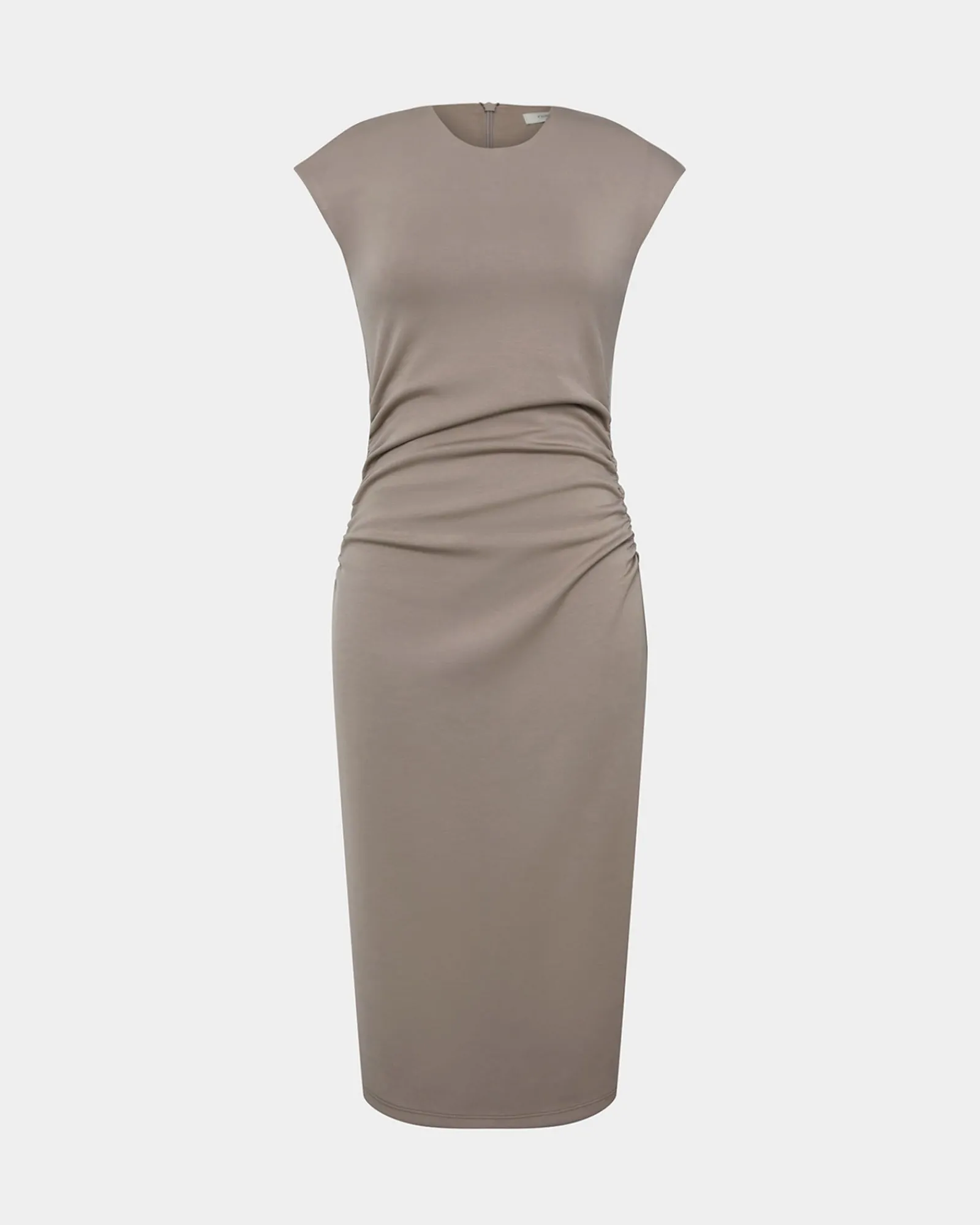 Forcast Lulu Ruched Midi Dress* Midi Dresses|Midi Dresses