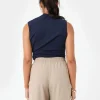 Forcast Lulu Ruched Top* T-Shirts & Tops|Work Tops