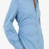 Forcast Lune Ruched Shirt Dress* Midi Dresses|Midi Dresses