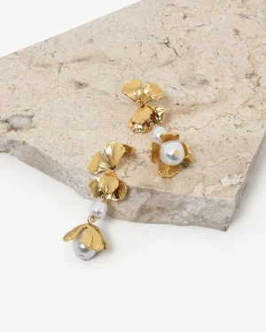 Forcast Magnolia Petal Drop Earrings* Earrings