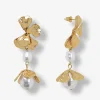 Forcast Magnolia Petal Drop Earrings* Earrings
