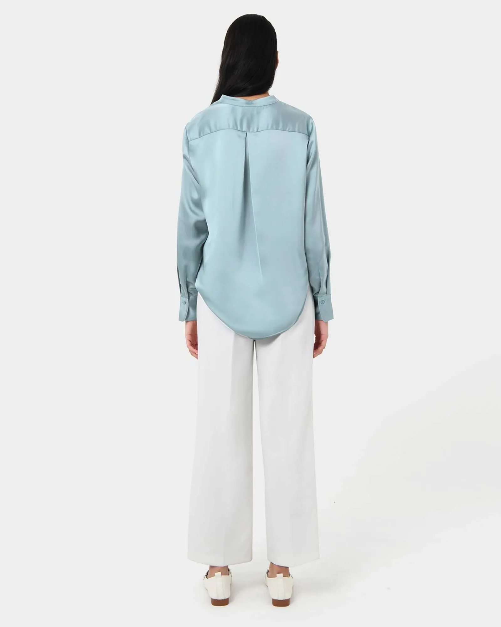 Forcast Maira Stand Collar Blouse* Long Sleeve Tops|Shirts & Blouses