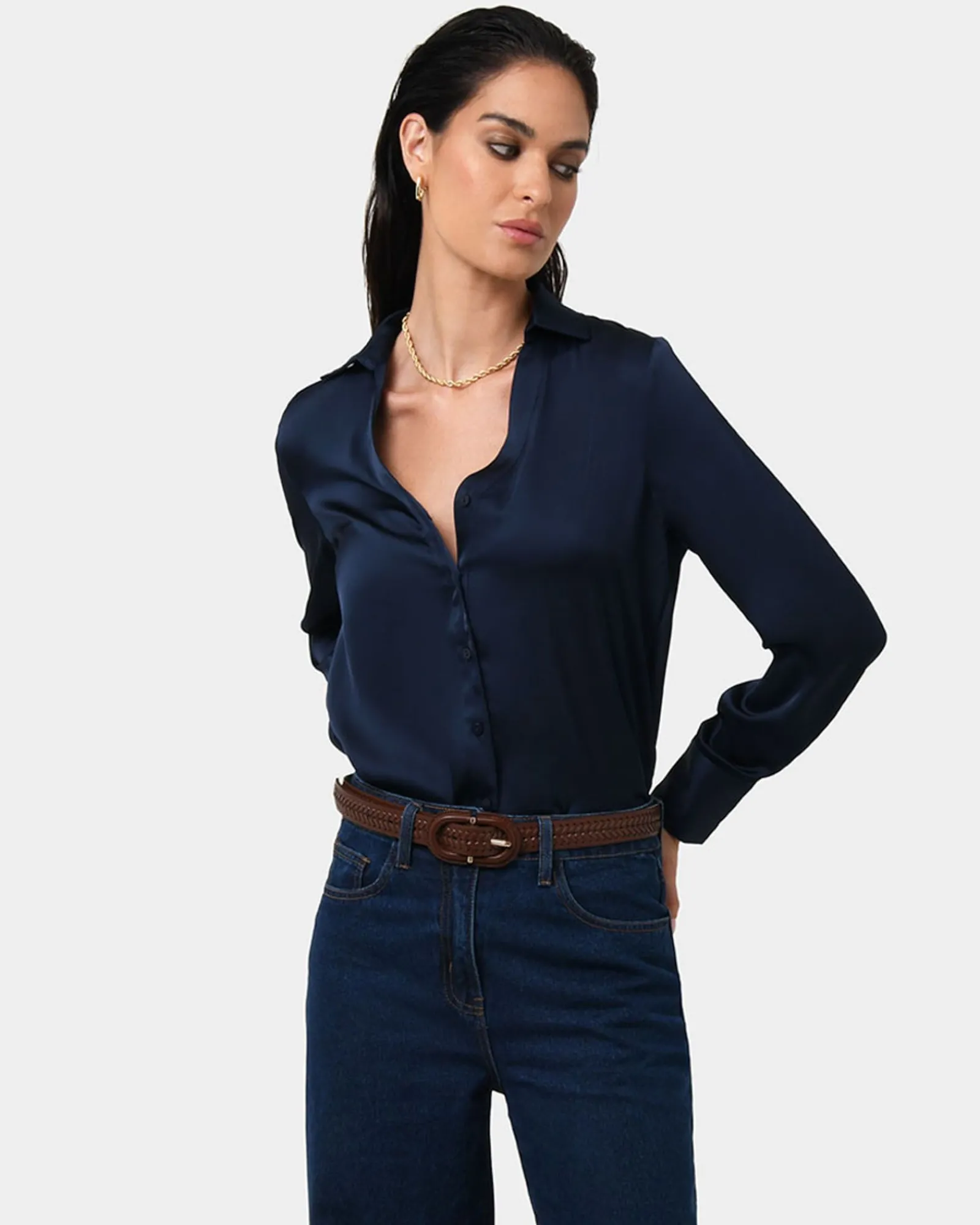 Forcast Marcella Woven Belt* Belts