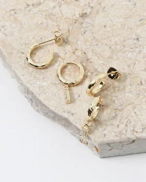 Forcast Marie 16k Plated Earrings* Earrings