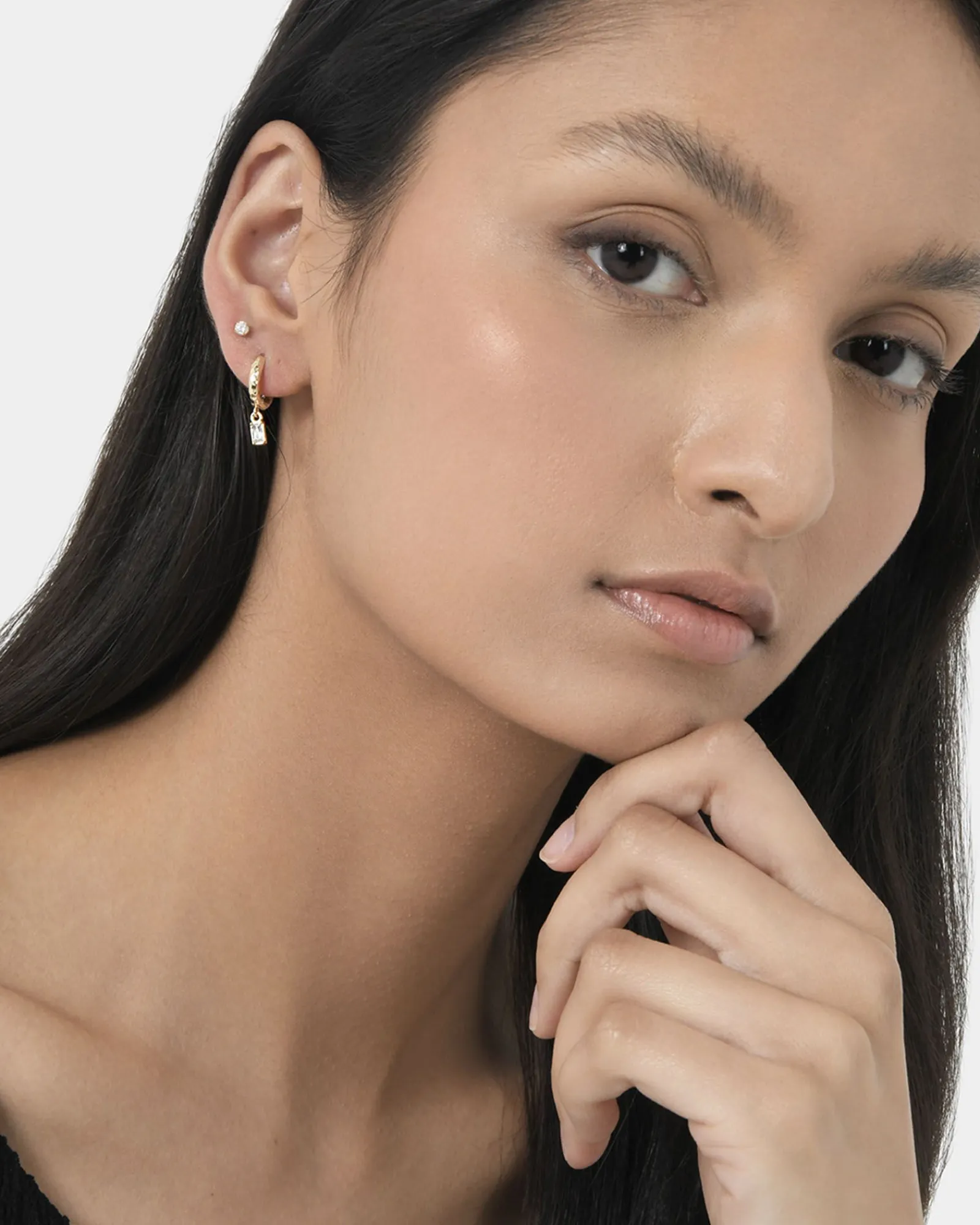 Forcast Marie 16k Plated Earrings* Earrings