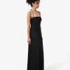 Forcast Martini Strapless Satin Dress* Maxi Dresses|Maxi Dresses