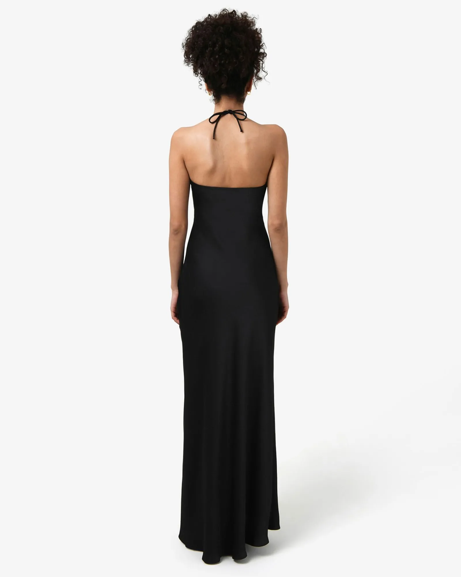 Forcast Martini Strapless Satin Dress* Maxi Dresses|Maxi Dresses