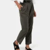 Forcast Mazzy Cotton Belted Trousers* High-Waisted Pants|Work Pants